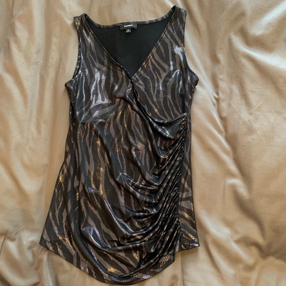 Express Tops - 🙂 BOGO Express Zebra print tank top